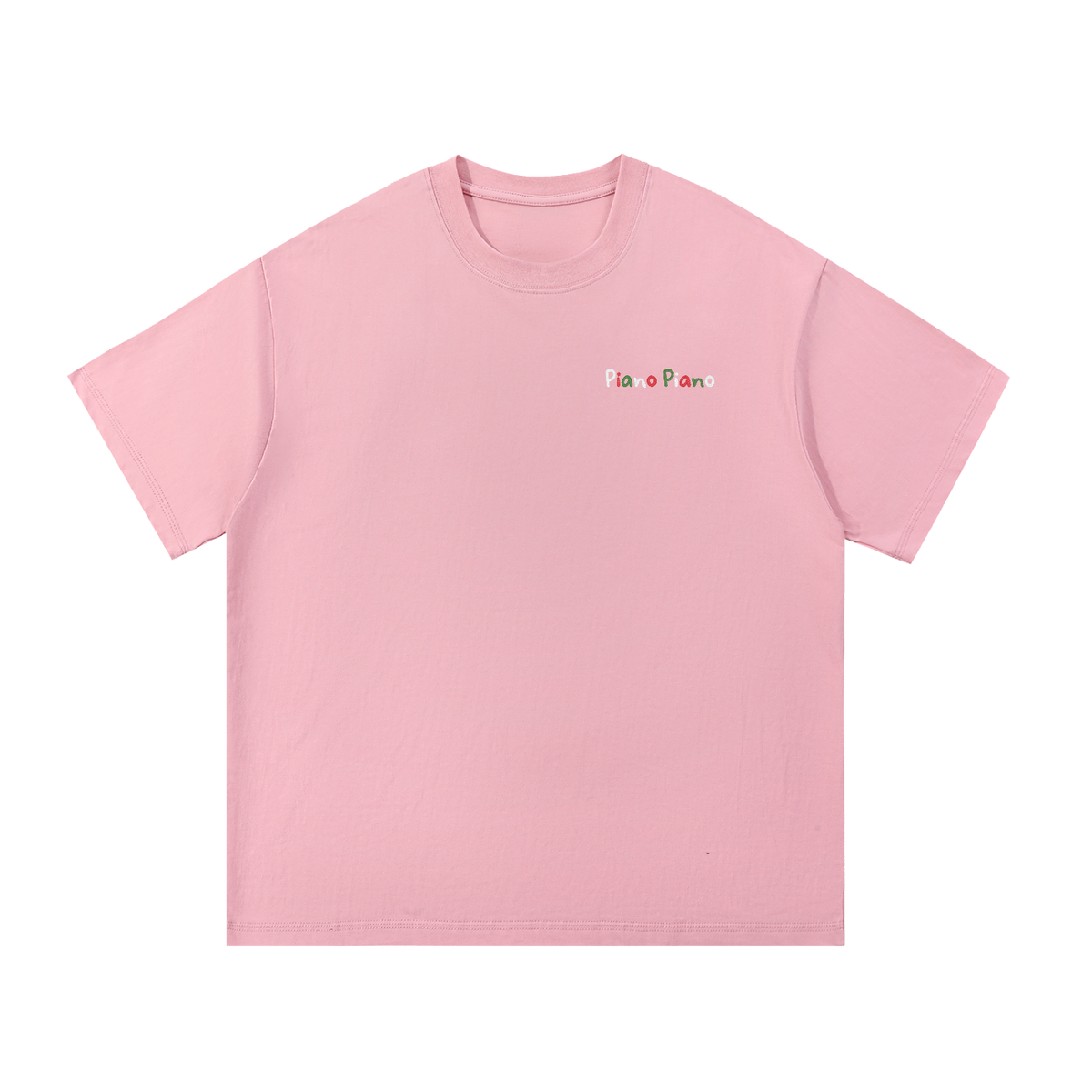 T-shirt brodé Piano Piano.