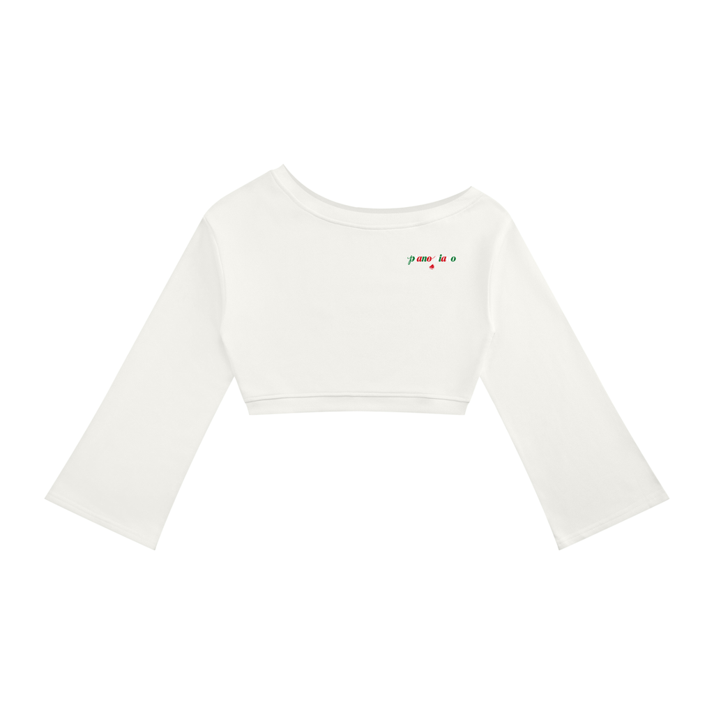 Sweat-shirt à épaules dénudées pour femmes Piano Piano.